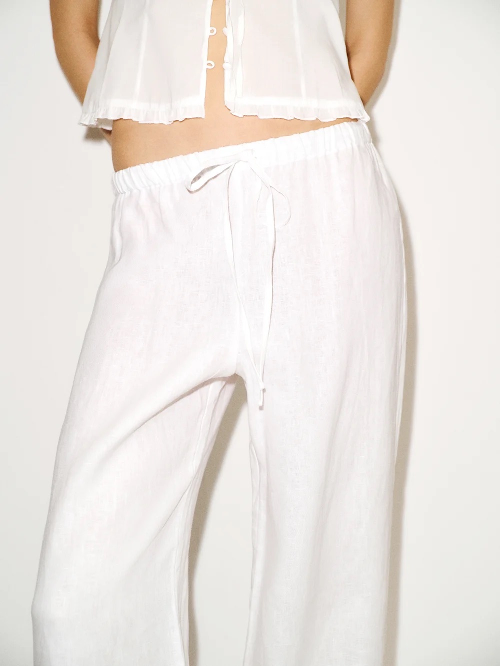 Reformation Olina Linen Pant